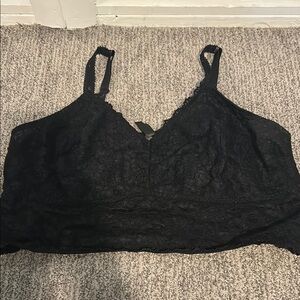 Elegant Black Lace Bralette